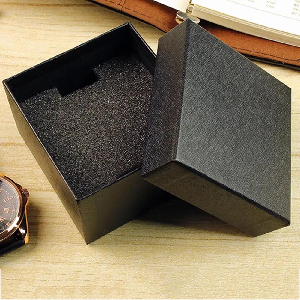 

Square Dustproof Watch Box Display Jewelry Bracelet Gift Storage Case With Lid Wrist Watch Case Men Women Watch Box Watch Holder