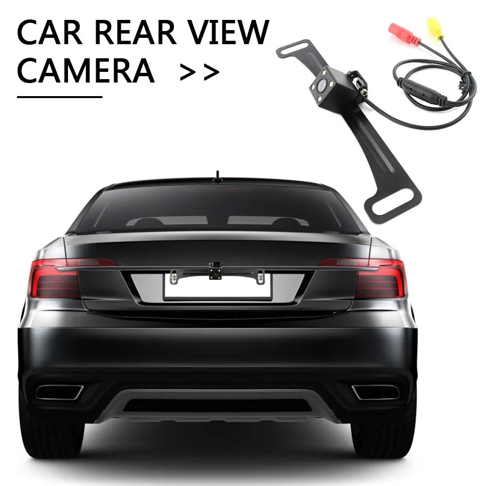 Номерного знака автомобиля зеркало заднего вида Камера парковки задним ходом 4