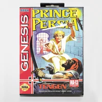 prince of persia 16bit md game card for sega mega drive genesis with retail box