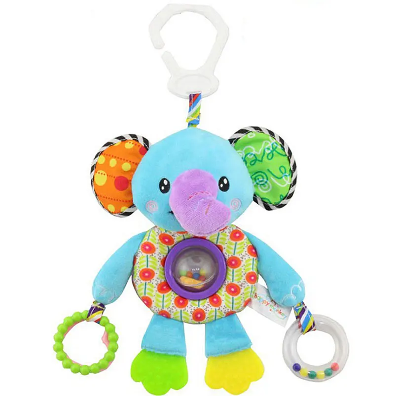 4 вида подвесных игрушек для младенцев детские красочные милые плюшевые животные