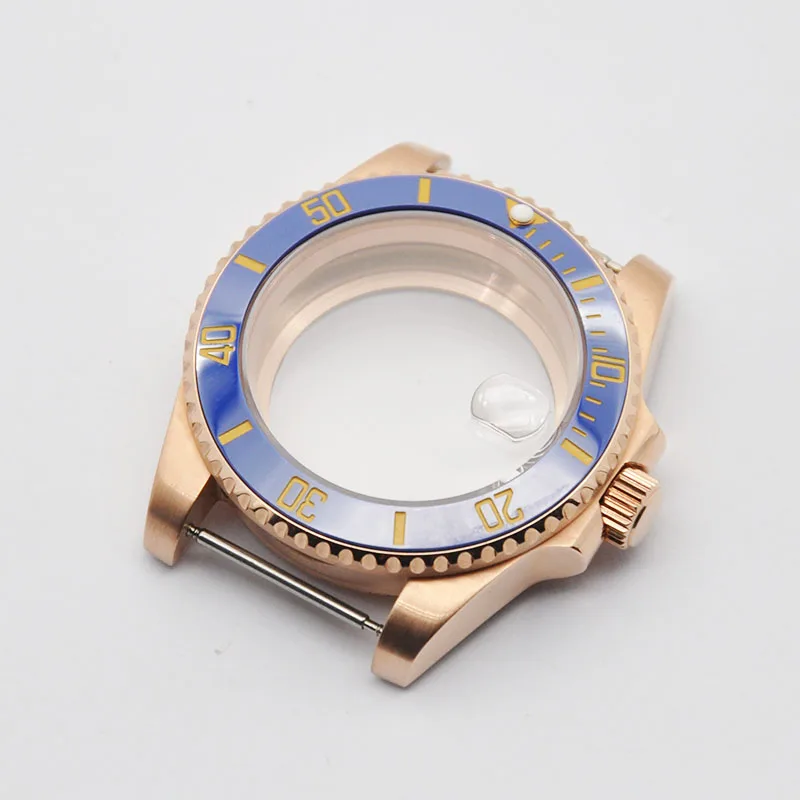 Чехол для часов 40 мм с сапфировым стеклом и керамической рамкой