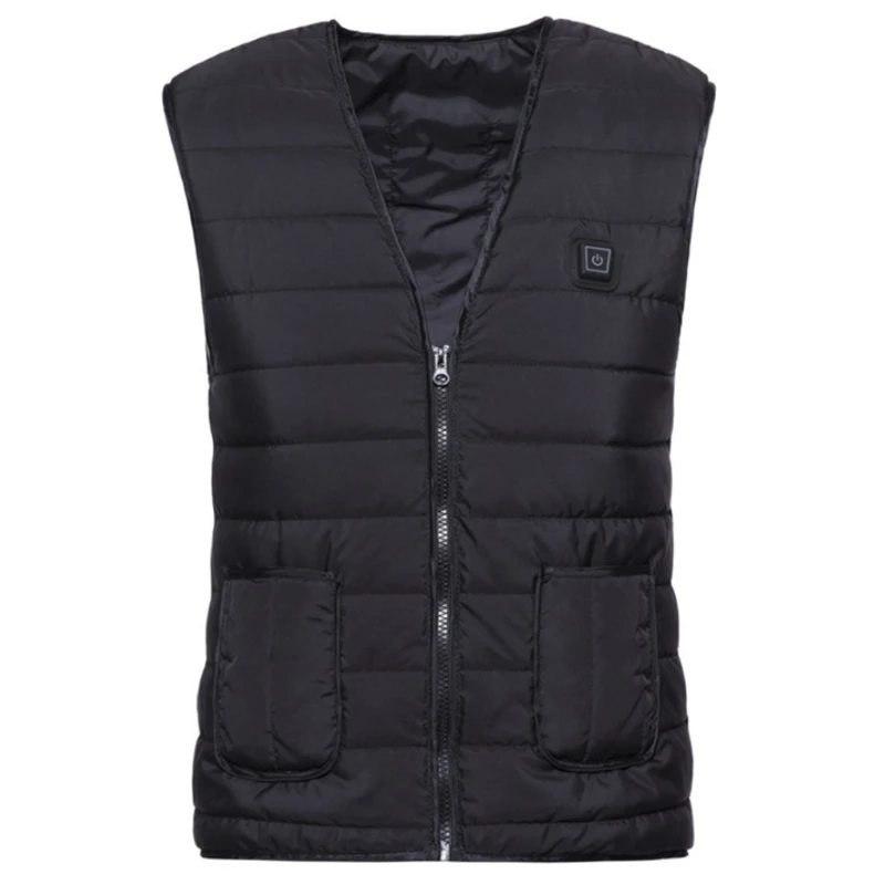 

5 Area Smart Heated Vest USB Charging Electric Heating Sleeveless Jacket Warmer M68C