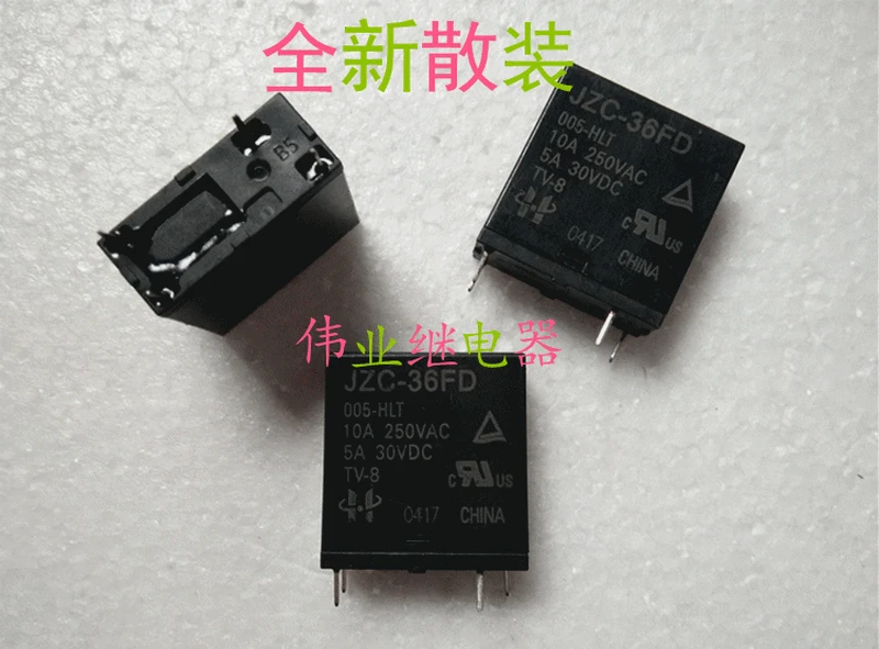 JZC-36FD 005-HLT новым реле HF36FD 4 pin-код | Строительство и ремонт