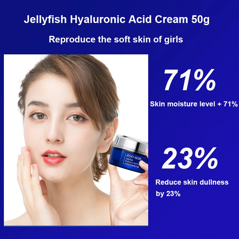 Jellyfish Hyaluronic Acid Skin Care Kit Make-up Water Shrink Pores Moisturizing Anti Aging Facial Treatment Essence | Красота и