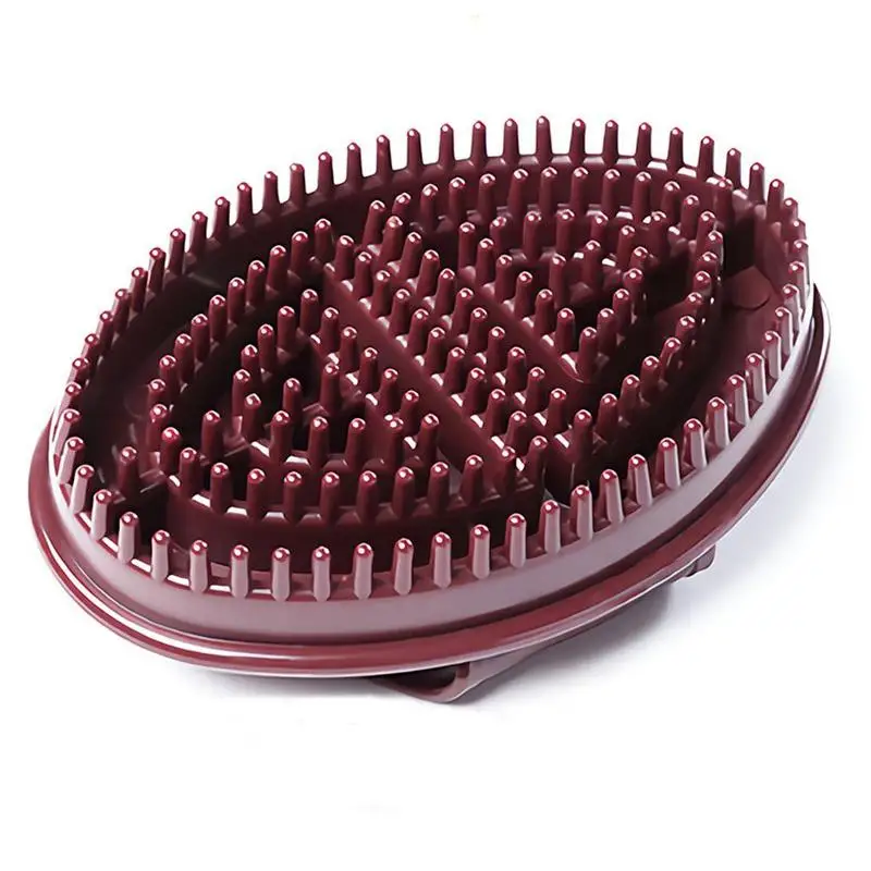 Мягкая силиконовая Массажная кисть для земснаряд Меридиан тела щетка Домашние