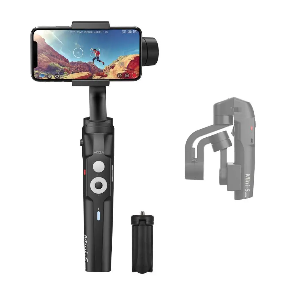 Складной карманный стабилизатор MOZA MINI S P 3-осевой Ручной Стабилизатор MINI-P для