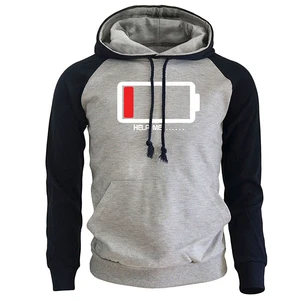 Мужская Флисовая Толстовка, Повседневная Толстовка с забавным принтом, в стиле Харадзюку, Осень-зима 2019