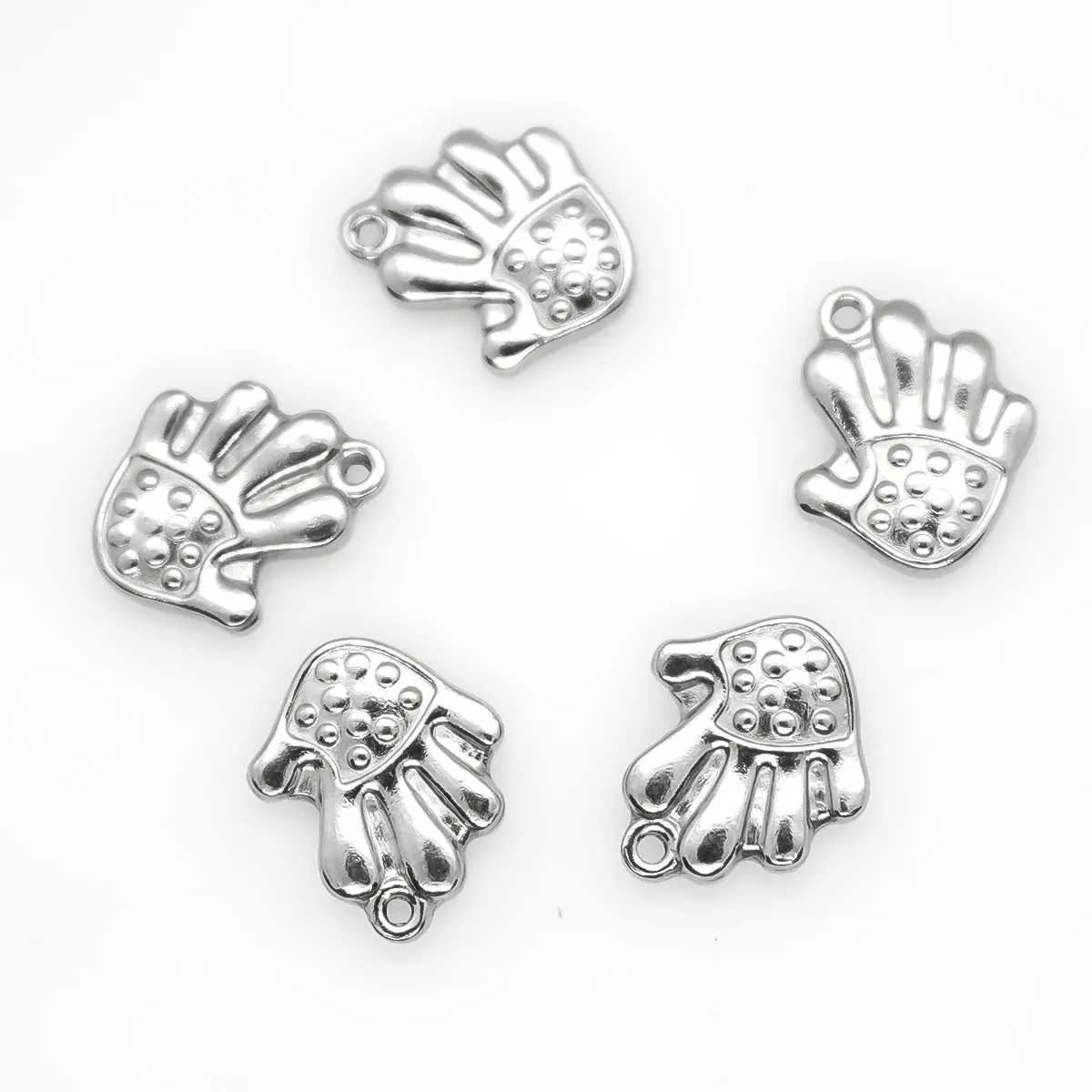 

Подвески из нержавеющей стали 304, серебристого цвета, 16 х13 мм, 10 шт.