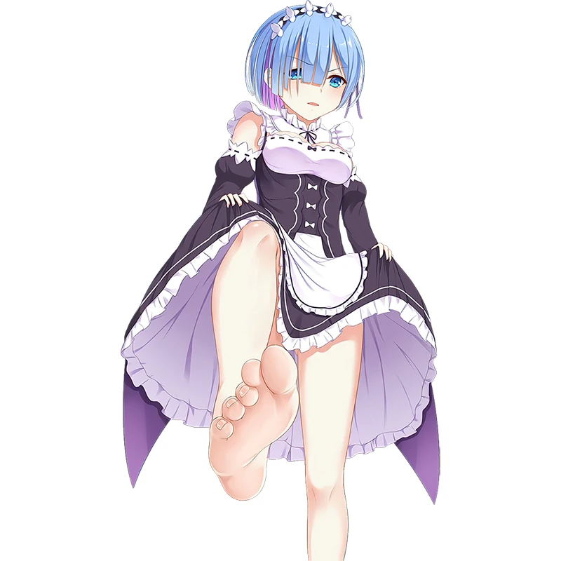 Три Ratels CDM368 RE:ZERO милый Rem виниловый пвх постер мультфильм аниме наклейка на капот