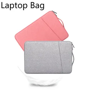 zipper computer sleeve case for macbook laptop air pro retina 11 12 13 14 15 13 3 15 4 15 6 inch for xiaomi lenovo notebook bag free global shipping