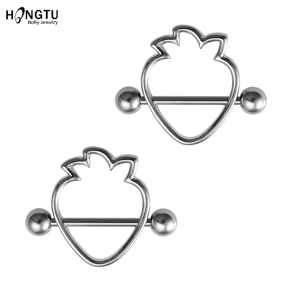 Кольцо для сосков женское из нержавеющей стали ювелирное украшение пирсинга с