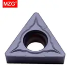Токарный резец с ЧПУ MZG, 10 шт., TCMT 1102 04 ZM30, токарный станок с ЧПУ, внутренняя обработка нержавеющей стали, вставки из карбида вольфрама