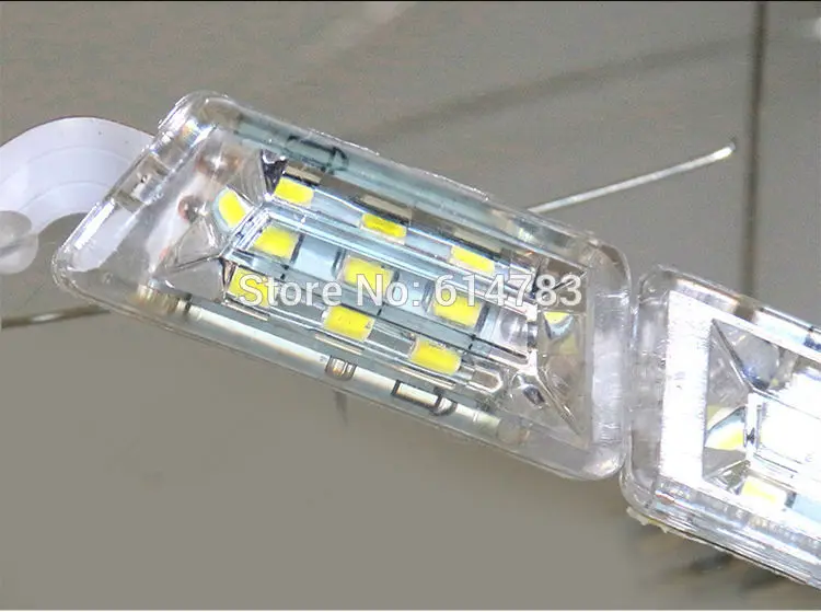 Новый стиль потока! Двухцветная белая/Янтарная гибкая светодиодная лента с