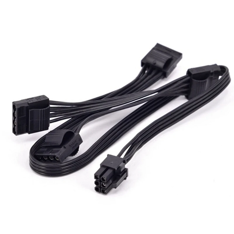 Кабель источника питания 6Pin-4 Molex модульный кабель IDE для CORSAIR RM1000X RM850X RM750X RM650X RM550X |