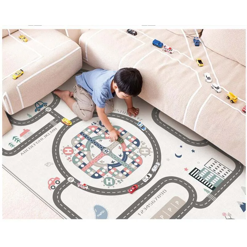 Детский коврик для ползания детский игровой игрушечный лазания детские коврики