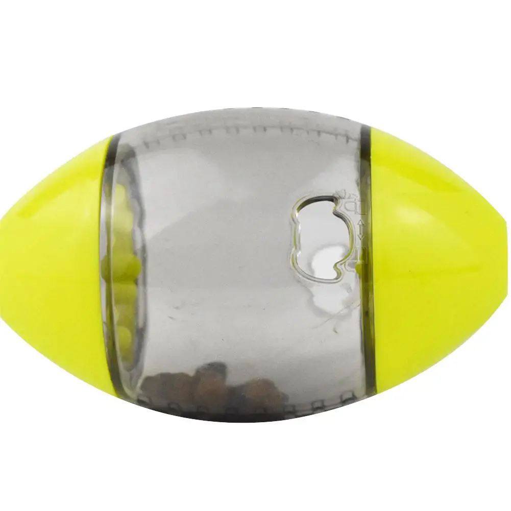 Nontoxic Pet Dog Rugby Ball Toy Funny Food Treat Feeder Tooth Cleaning for Puppy | Дом и сад