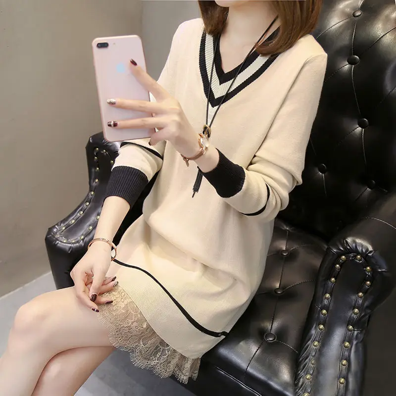 

Vy1148 2020 spring autumn winter new women fashion casual warm nice Sweater woman female OL long winter sweater