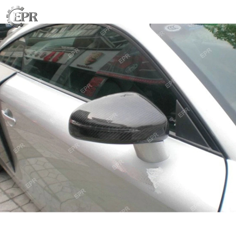 Для Audi TT MK2 2006-(тип 8J) крышка зеркала из углеродного волокна(палка на типе) Комплект кузова тюнинг для MK2 Racing
