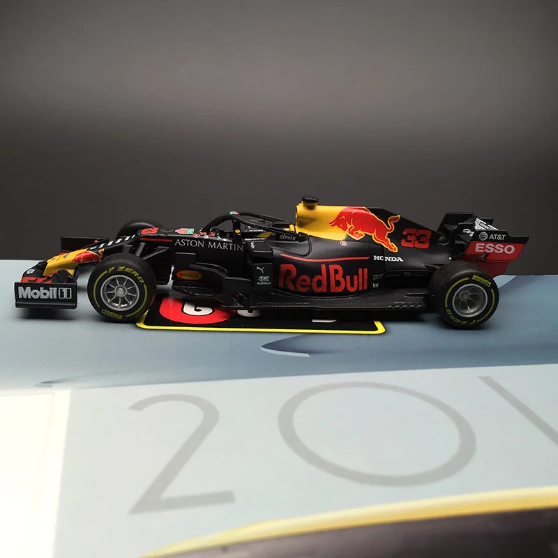 Bburago 1:43 2021 RB16B RB15 RB14 RB13 #33 #11 F1 wyswicigi formulola samoch&oacute;d estatyczna symulacja fundido a presi&oacute;n modelo samochodu stop-4