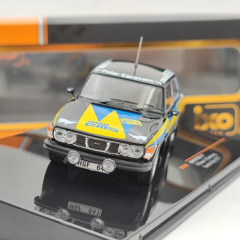 IXO для SAAB 99 EMS #1 P.Eklund B.Cederberg шведский ралли 1977 RAC298 литые модели автомобилей