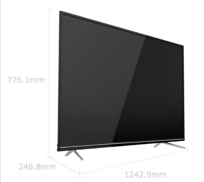 Android Телевизор тонкий плоский 65 70 75 85 дюймов Китай Смарт ЖК светодиодный