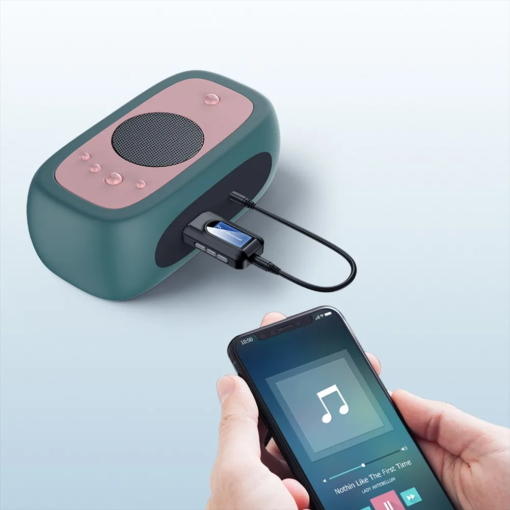 

Передатчик и аудиоприемник A2DP Bluetooth 5,0 AVRCP Micro USB 5В/0.5A