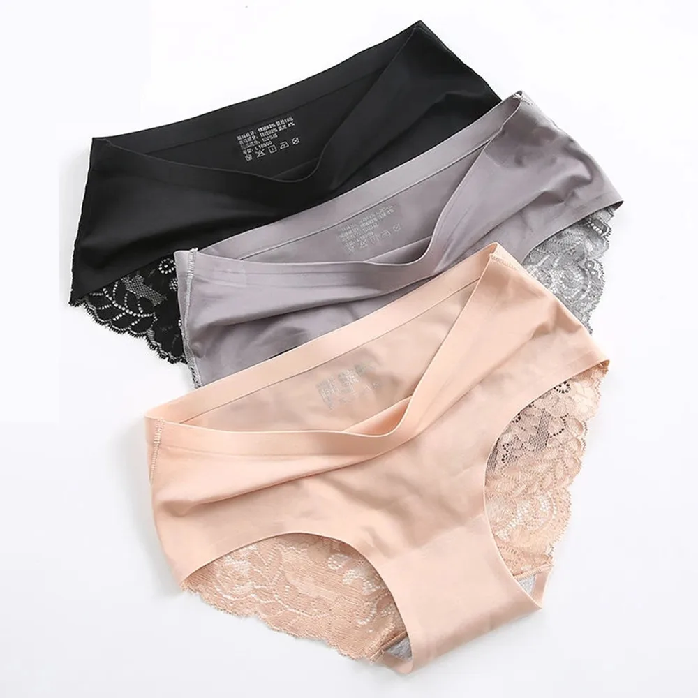 

3 шт./Лот, сексуальное женское нижнее белье, дышащие высококачественные женские трусики, бесшовное нижнее белье, однотонное нижнее белье, же...