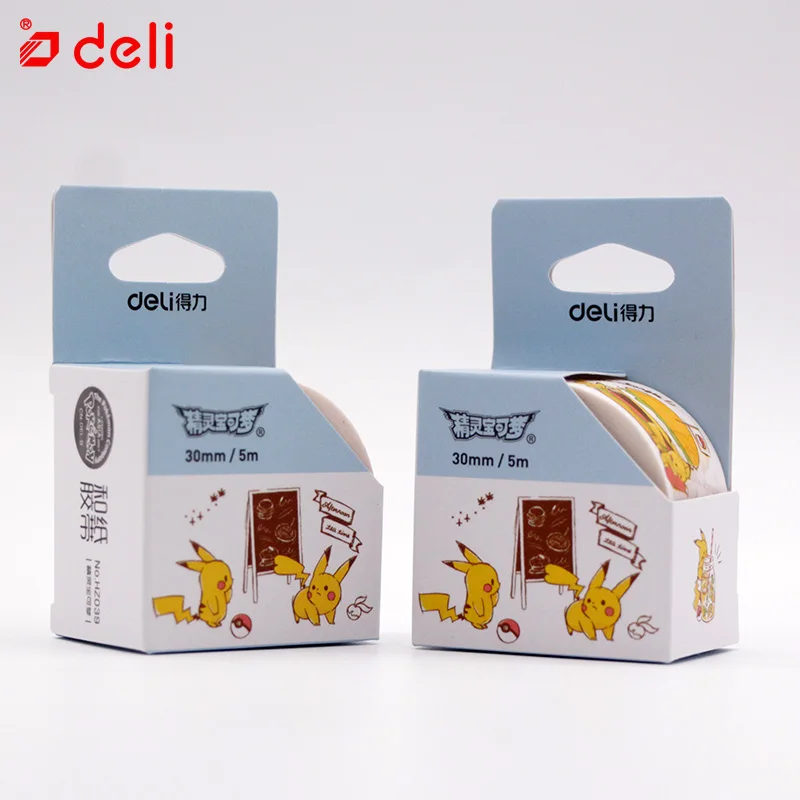 Deli васи лента Пикачу милые животные цифровой шаблон Скрапбукинг Бумага декор