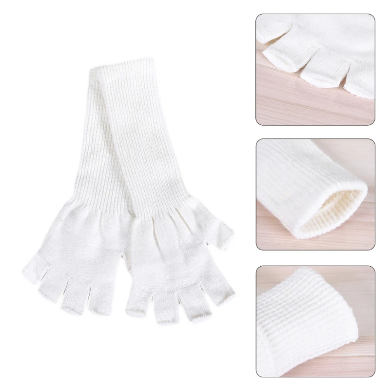 

2021 New Women Winter Cable Knitted Long Fingerless Gloves Thumbhole Arm Warmers
