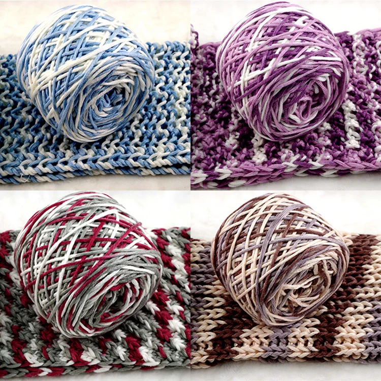 200 г/шарик молочный хлопок искусственное волокно с защитой от катышков