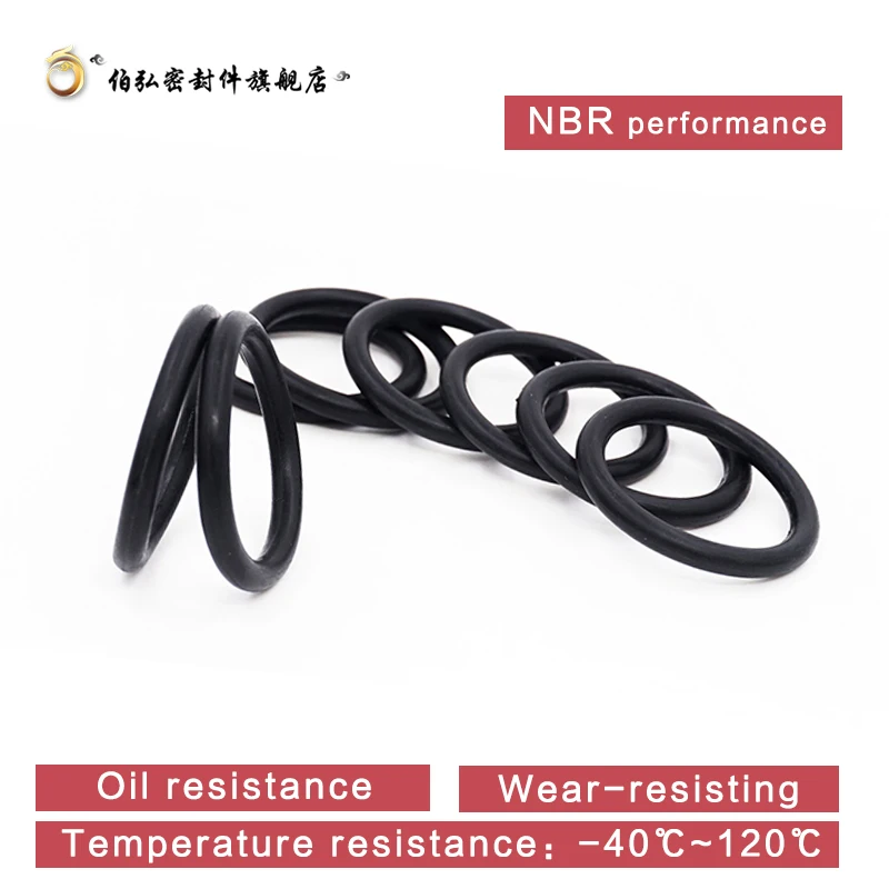 Nitrile Rubber O-Ring 20PCS/lot NBR Sealing CS 3mm OD41/42/43/44/45/46/47/48/50mm Seal Gasket Ring | Обустройство дома