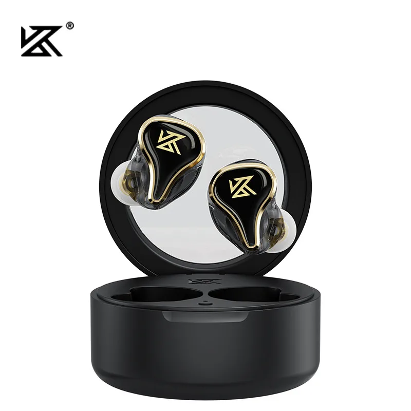 KZ SK10 1BA + 1DD TWS Bluetooth 5 2 наушники Hybrid HiFi игровая Спортивная гарнитура с сенсорным