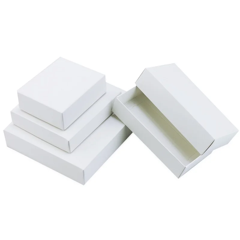 

50 Pieces/Lot Size 11.5x9.5x3.8cm Kraft Paper Packaging Box