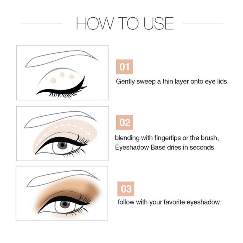 

Eye Shadow Makeup Primer Private Label Long-lasting Eye Makeup Fixing Eyeshadow Glue