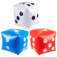 funny inflatable dice blow up cube dice toy large inflatable dice dot diagonal giant toys party dice game pool accessories tslm1