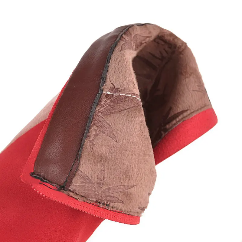

2020 Fashion Mixed Color Women Ankle Boots Thin Heel Pointed Toe Women Short Boot Zipper Women Party Shoes Black Red