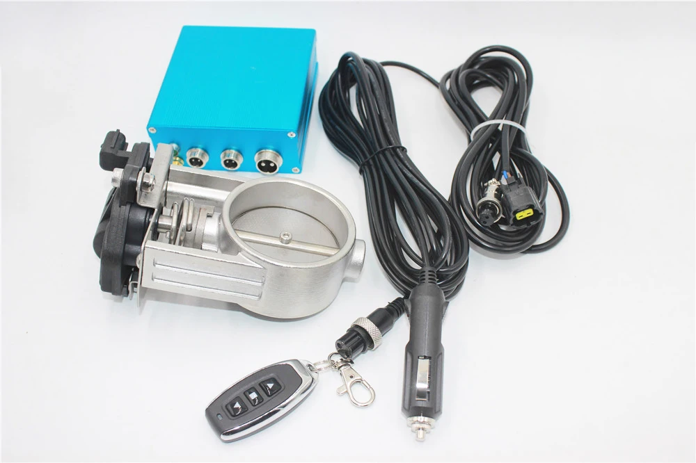 Клапан выхлопной трубы 2 0 дюйма 36 5 75 3 + электрический блок управления разных