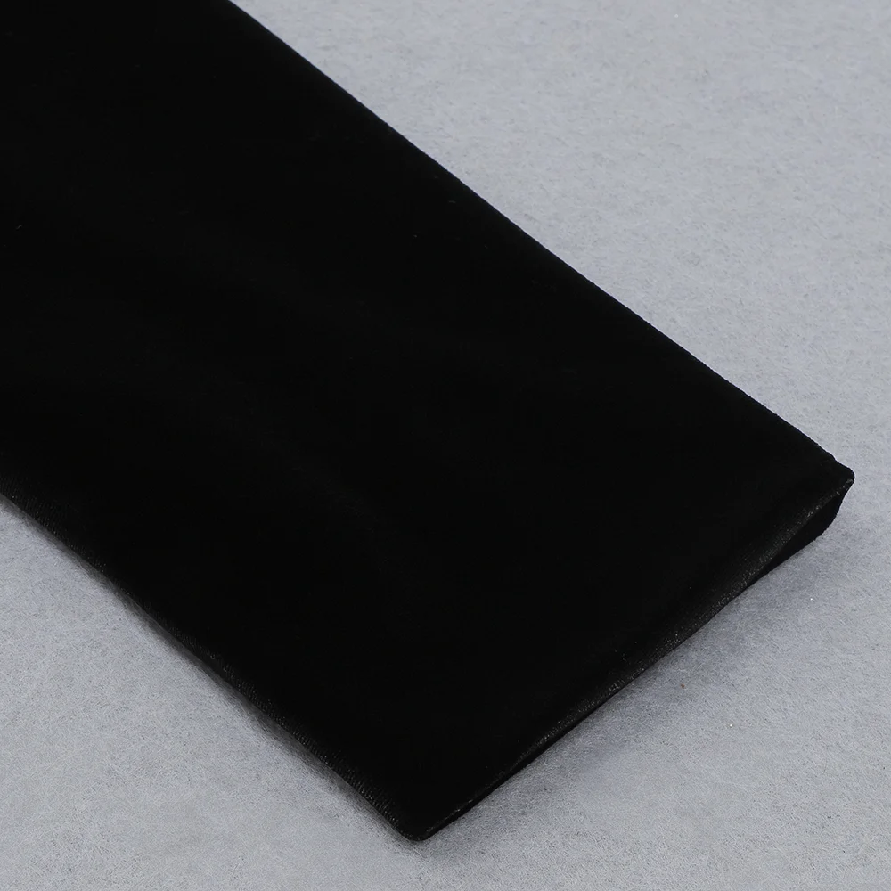 

new style sexy fashion women dress black Ful lopen fork Regular dress Stage Elegant Party Night Evening Club brithday vestido