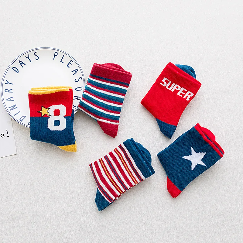 Носки детские мягкие х/б на осень/зиму | Мать и ребенок