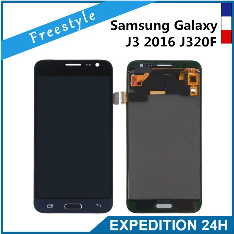 

For Samsung Galaxy J3 2016 J320 J320A J320F J320P J320M J320Y J320FN Screen Touch Digitizer True Tone LCD Screens Accessories