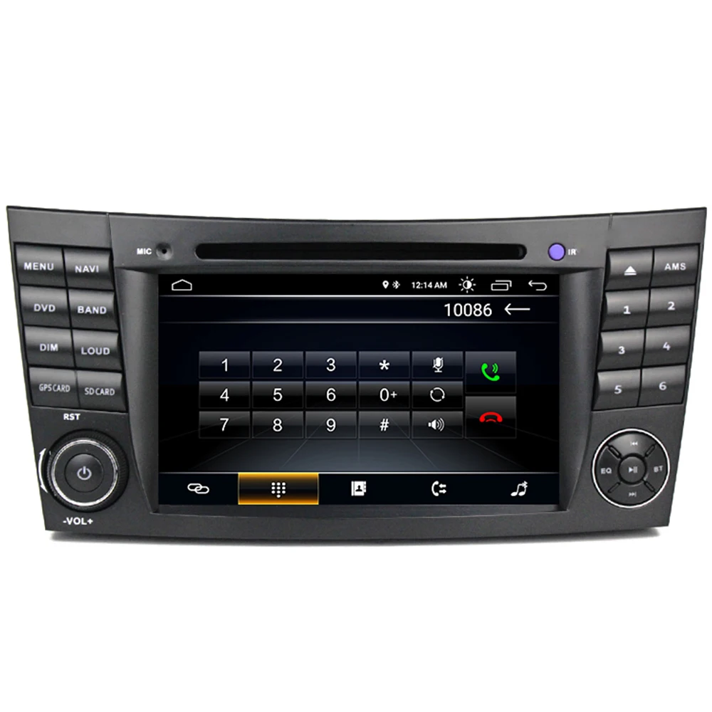 Автомобильный мультимедийный плеер стерео GPS DVD радио навигация экран Android для