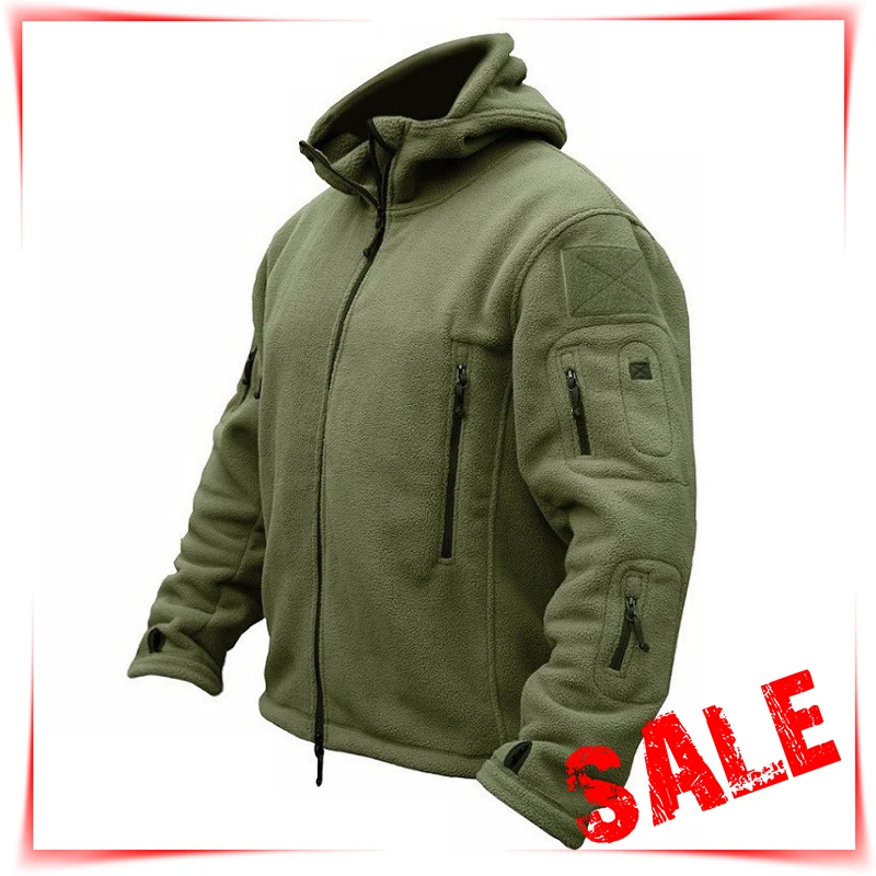 

Tactical Hunting Apparel for Men Solid Thermal Winter Jackets Military Jackets Hunting Clothes Soft Breathable Hooded Coat