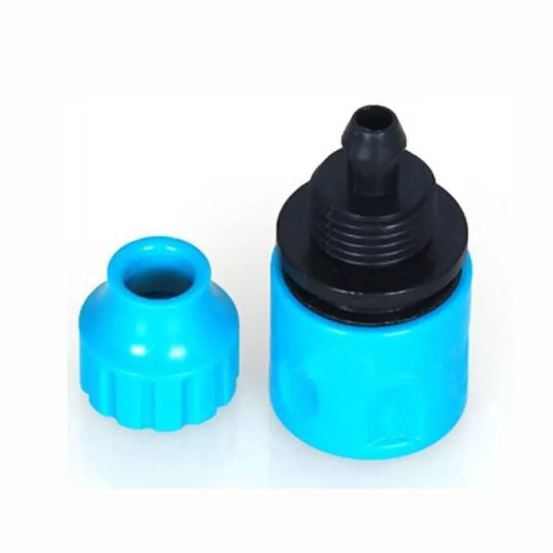 

3/8 Inch Garden Micro Water Hose Fast Joint Plastic Connector Fitting Water Hose Quick Connector Garden Water Connectors