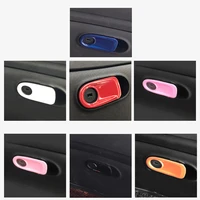 car interior glove box handle cover sticker decoration strip for mercedes smart 453 fortwo forfour car styling accessories