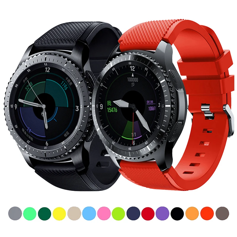 Ремешок starp для часов samsung Galaxy 22 мм 46 42 active 2 Gear S3 Frontier huawei amazfit bip 47 44 40 | Наручные часы