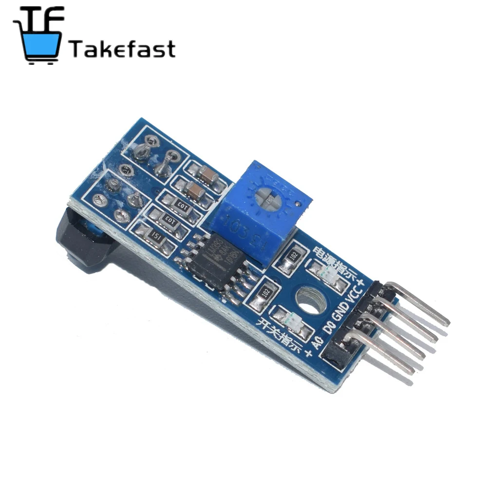 10 шт. инфракрасный светоотражающий датчик TCRT5000 фотоэлектрический переключатель