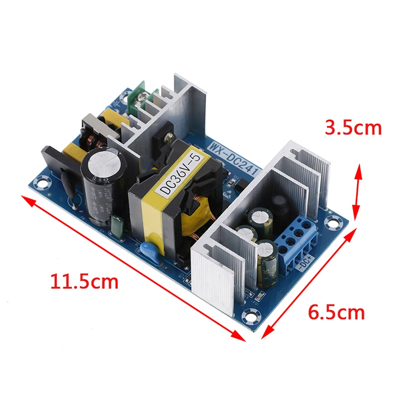 

1PC AC-DC 36V 5A Switching Power Supply Module Board AC 100V-240V To DC 36V Switched-mode Power Supply