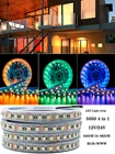 Светодиодная лента RGB + белый RGB + теплый белый свет 84 СВЕТОДИОДАм 96 светодиодов Sm 12 в 24 В, 5 м
