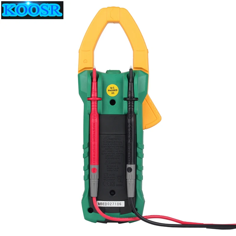 Mastech MS2115A 6000 отсчетов цифровой токоизмеритель постоянного/переменного тока с