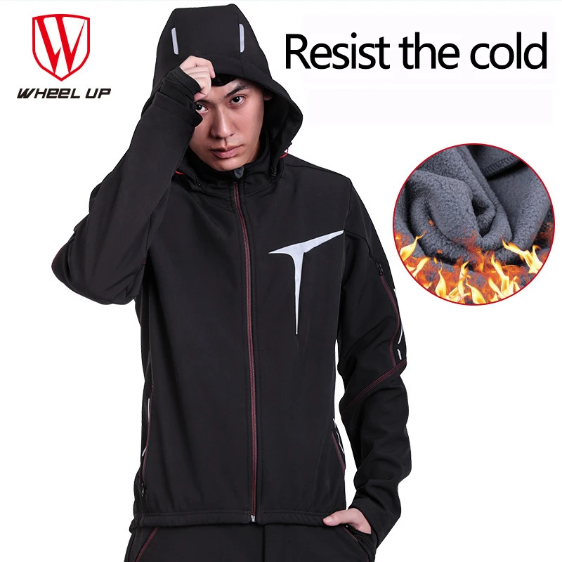 

Cycling Set Winter Warm Windproof Jacket Outdoor Sport Suit Unisex Man Woman Clothing for Sports Fishing Climbing